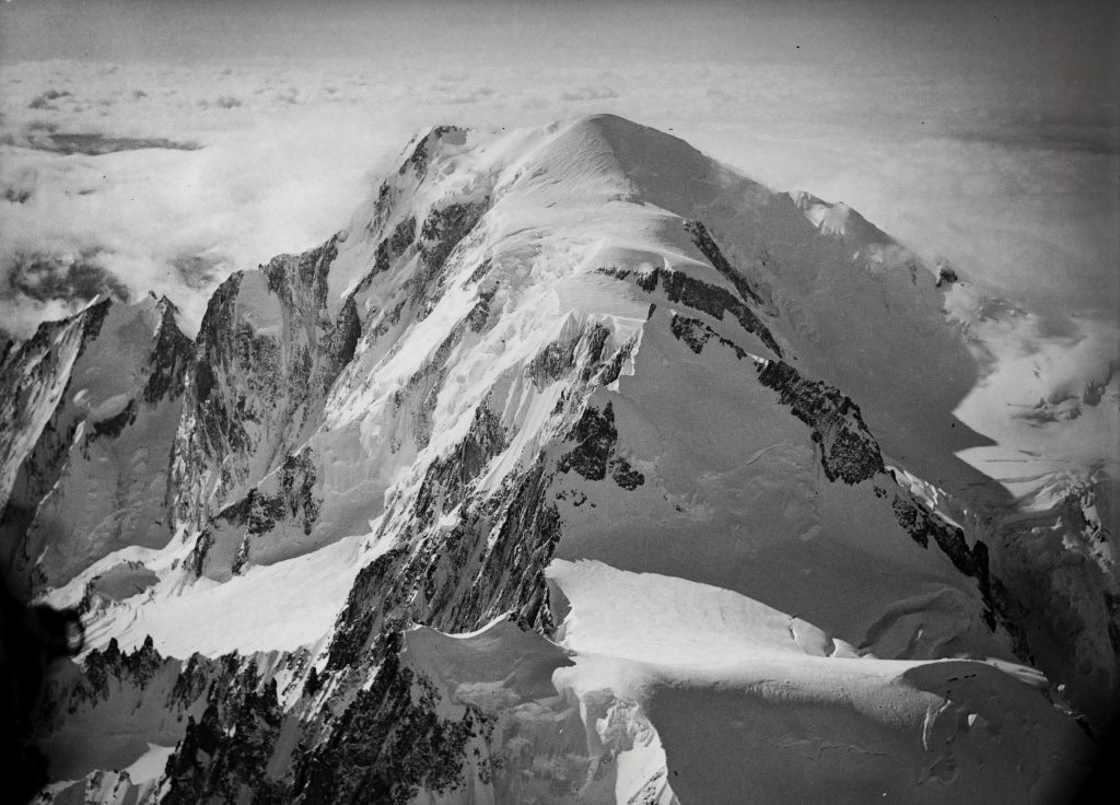 Climb Mont Blanc.

By Walter Mittelholzer - This image is from the collection of the ETH-Bibliothek and has been published on Wikimedia Commons as part of a cooperation with Wikimedia CH. Corrections and additional information are welcome. Public Domain, https://commons.wikimedia.org/w/index.php?curid=55837525